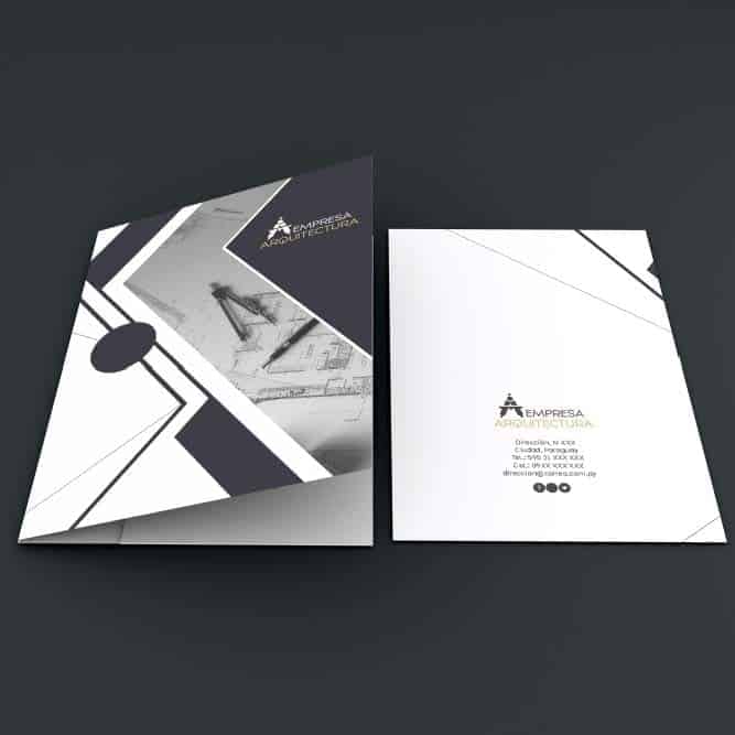 Carpeta corporativa A4