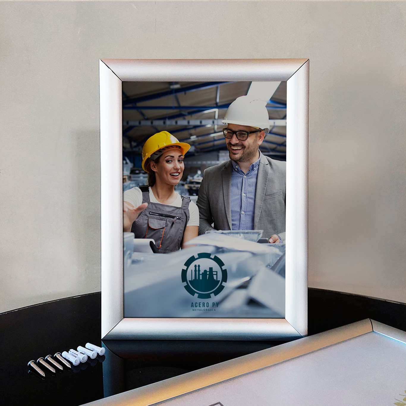 Cuadro Plateado para fotos - A4, A3 y A5