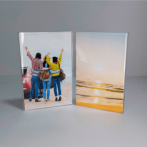 Porta Retrato doble foto