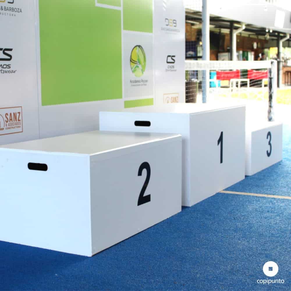 Pódium transportables