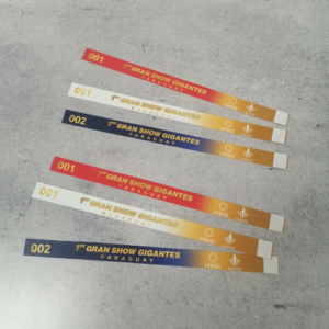 Pulseras para eventos - full color