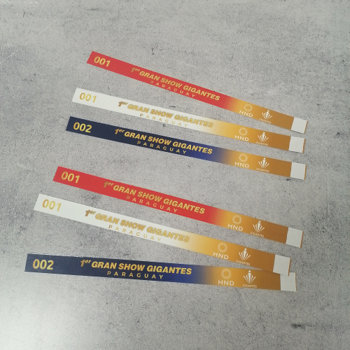 Pulseras para eventos - full color
